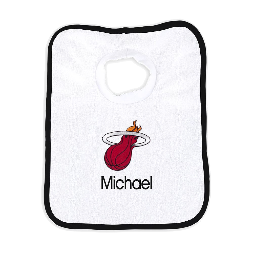 Designs by Chad and Jake Miami HEAT Custom Infant Pullover Bib NOV. MISC.Z DESIGN BY CHAD AND JAKE    - featured image