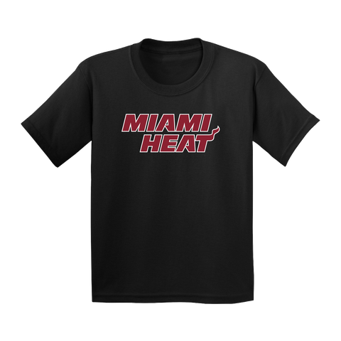 Miami HEAT Youth Wordmark Logo Tee