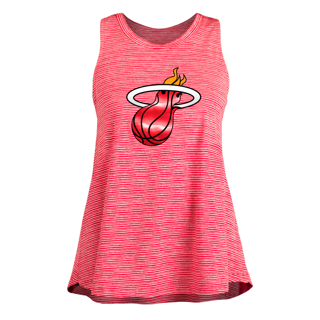 New Era Miami HEAT Space Dye Women's Tank WOMENS TEES 5TH AND OCEAN    - featured image