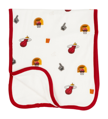 Court Culture x Kyte Baby Cloud Game Day Burp Cloth
