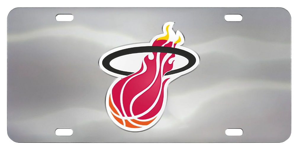 Miami HEAT Classic Edition Die-Cast License Plate NOV. MISC.Z FANMATS    - featured image