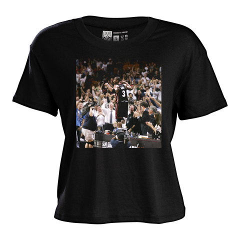Court Culture Dwyane Wade Moments Women's Cropped Tee