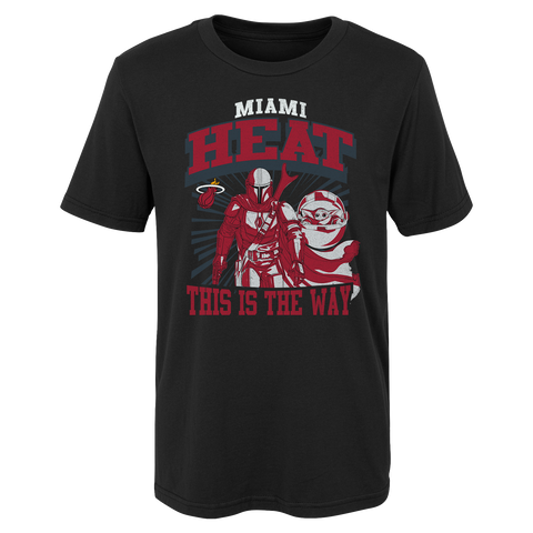 Miami HEAT Star Wars This Is The Way Youth Tee