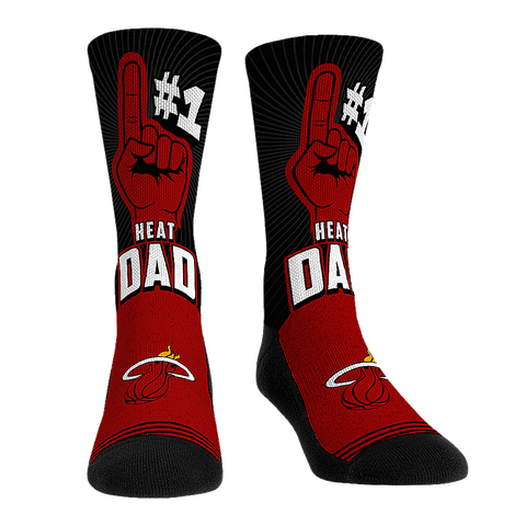Rock Em' Miami HEAT #1 Dad Socks