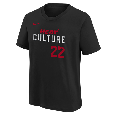 Jimmy Butler Nike HEAT Culture Name & Number Youth Tee