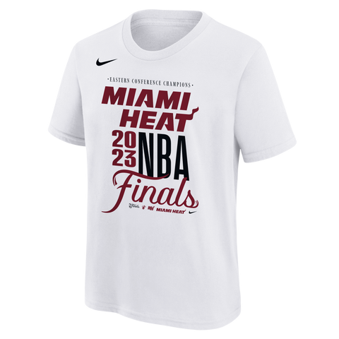 Nike Miami HEAT 2023 Eastern Conference Champion Youth Tee