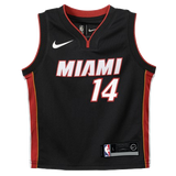Tyler Herro Nike Miami HEAT Icon Black Infant Jersey - 1