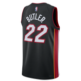 Jimmy Butler Nike Miami HEAT Icon Black Swingman Jersey - 2