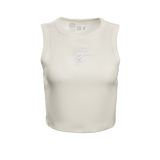 Court Culture Embroidered Logo Ivory Tank - 1