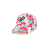 '47 Brand Miami HEAT Floral Logo Dad Hat - 1