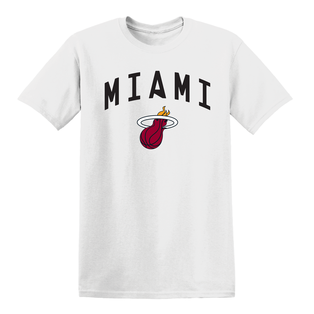 Miami HEAT White Tee MENSTEE ITEM OF THE GAME    - featured image
