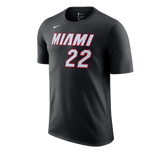 Jimmy Butler Nike Icon Black Name & Number Tee - 1