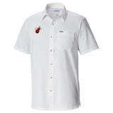 Columbia Miami HEAT Logo Slack Tide Shirt - 1