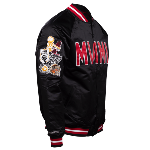 Court Culture x Mitchell and Ness Wade HOF Satin Jacket