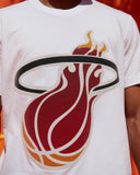 UNKNWN X Mitchell and Ness X Miami HEAT My Towns Crystal Tee - 2
