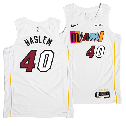 Udonis Haslem Nike Miami Mashup Vol. 2 Youth Swingman Jersey - Player's Choice