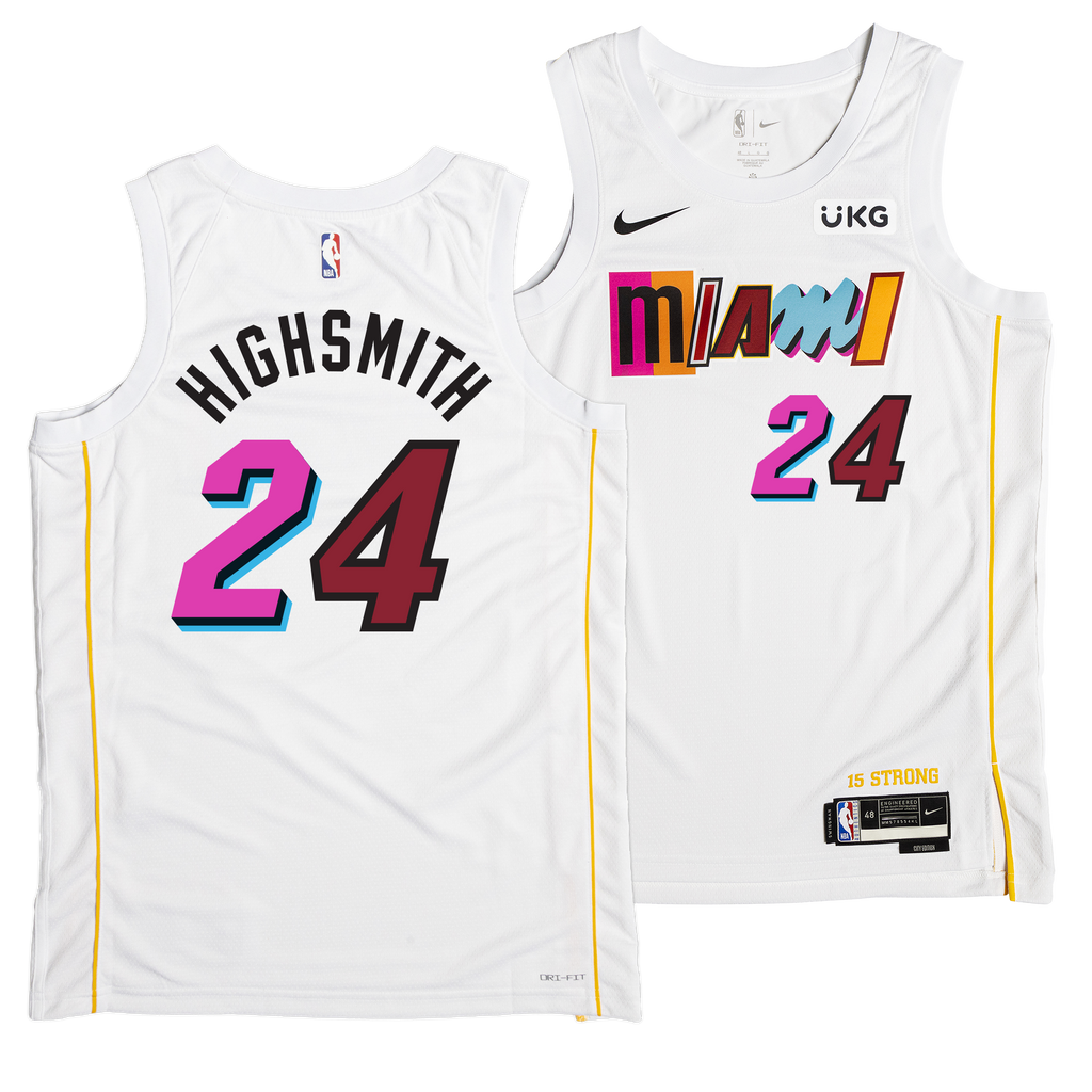 Haywood Highsmith Nike Miami Mashup Vol. 2 Youth Swingman Jersey - Player's Choice KIDS JERSEY OUTERSTUFF    - featured image