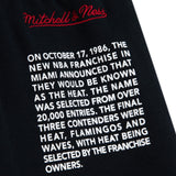 Mitchell and Ness Miami HEAT Origins Fleece Shorts - 4