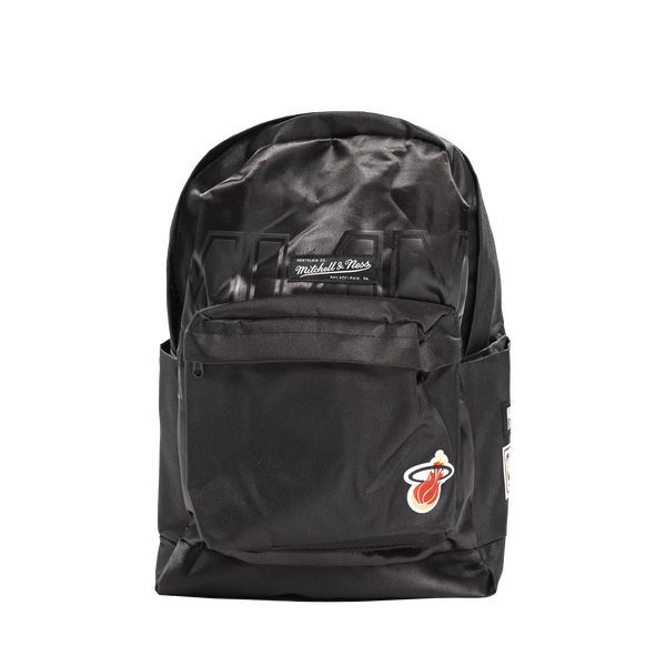 Court Culture X Mitchell and Ness Classic Miami Backpack Miami HEAT Store