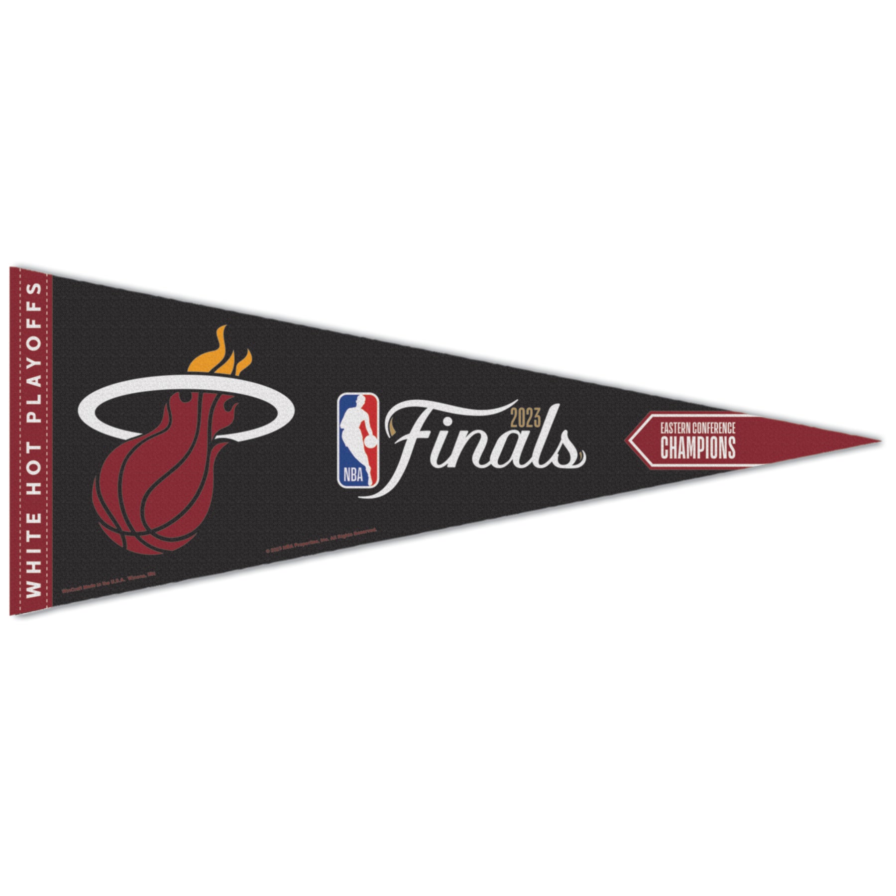 Miami HEAT 2023 Eastern Conference Champion Pennant NOV. MISC.Z WINCRAFT   