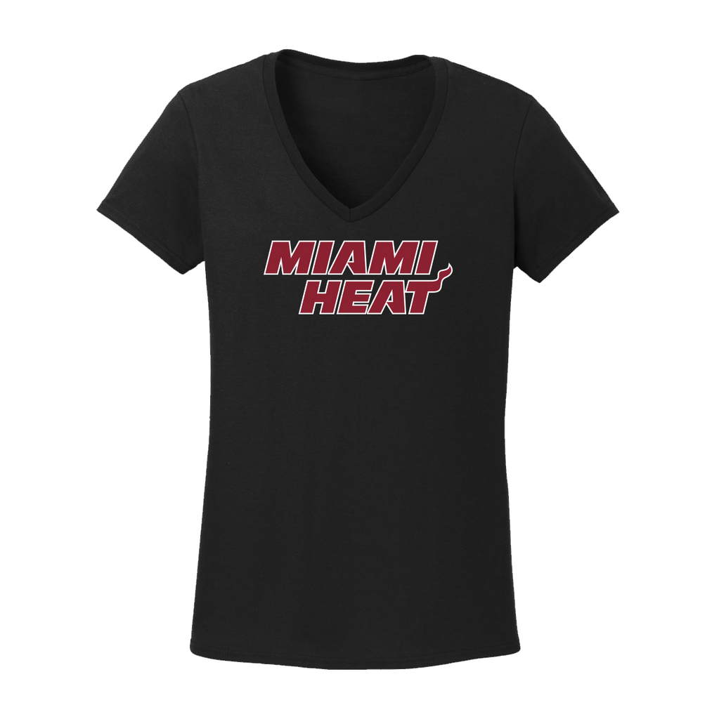 Miami HEAT Ladies Wordmark Logo Tee WOMENS TEES ITEM OF THE GAME    - featured image