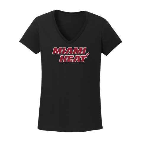Miami HEAT Ladies Wordmark Logo Tee
