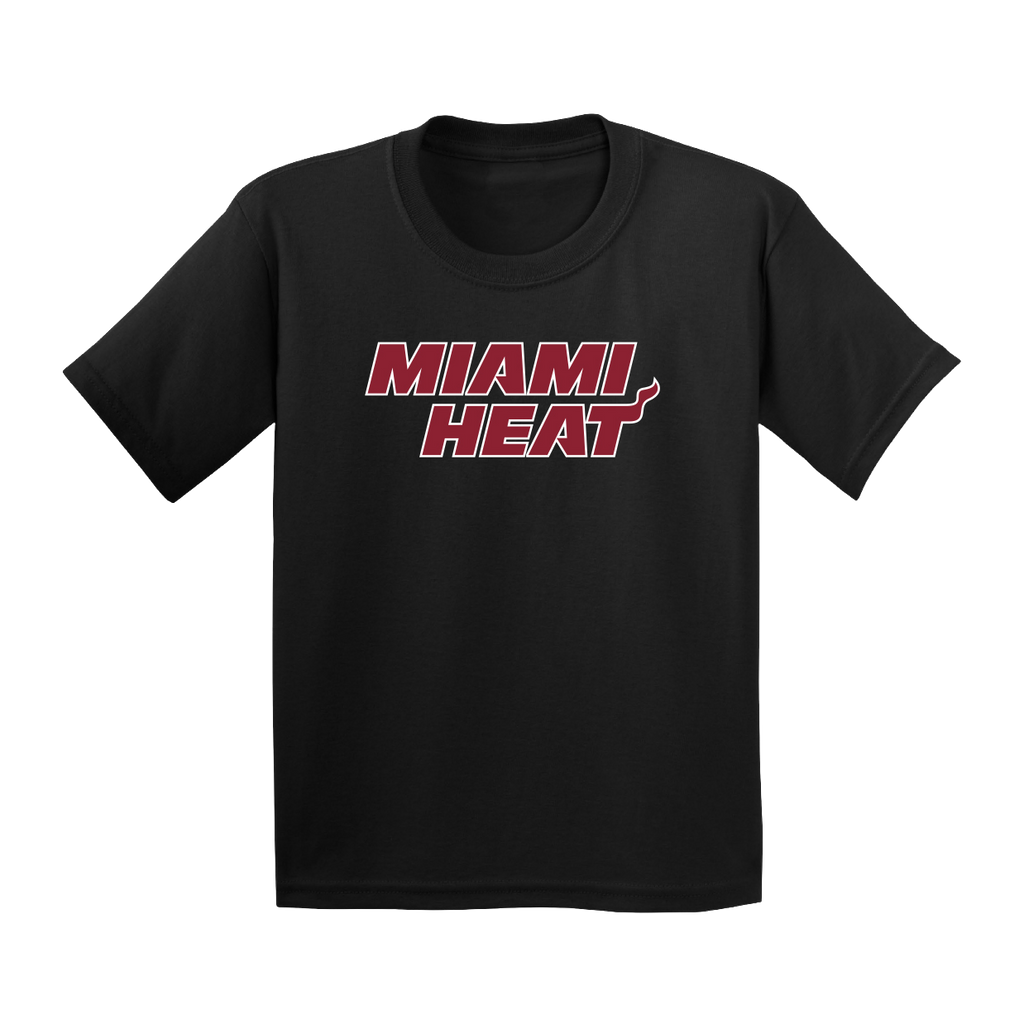 Miami HEAT Youth Wordmark Logo Tee KIDS TEEST ITEM OF THE GAME    - featured image