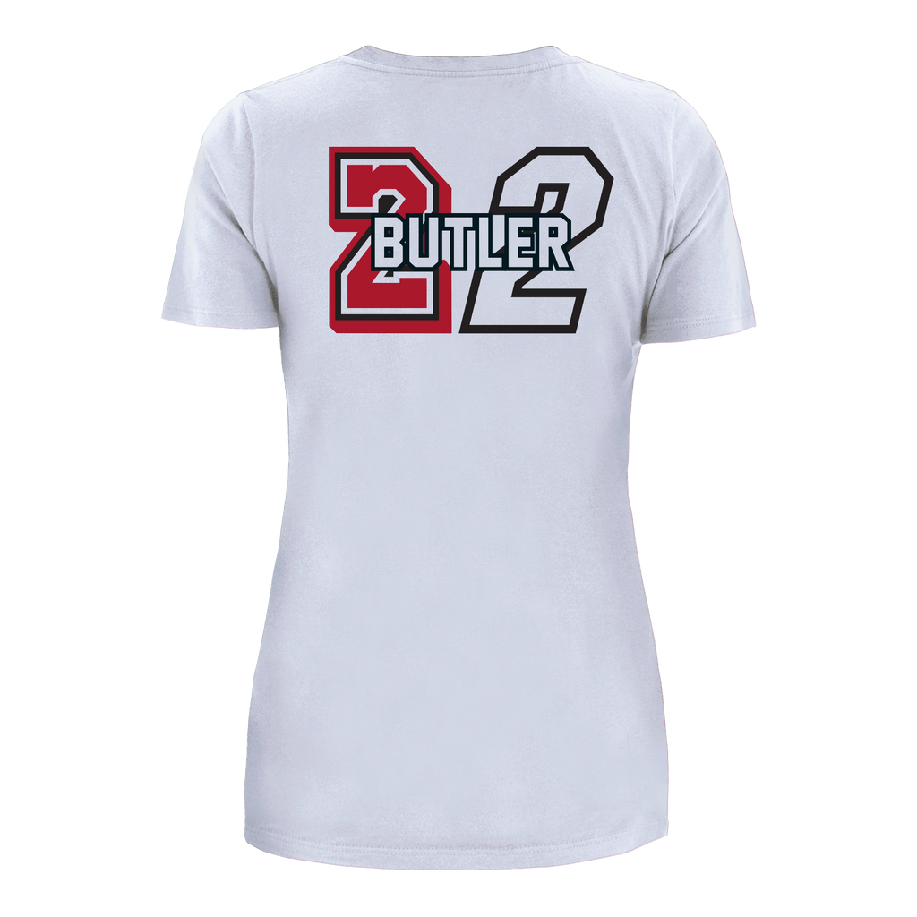 Jimmy Butler New Era Miami Mashup Vol. 2 Women's Name & Number Tee WOMENS TEES 5TH AND OCEAN    - featured image