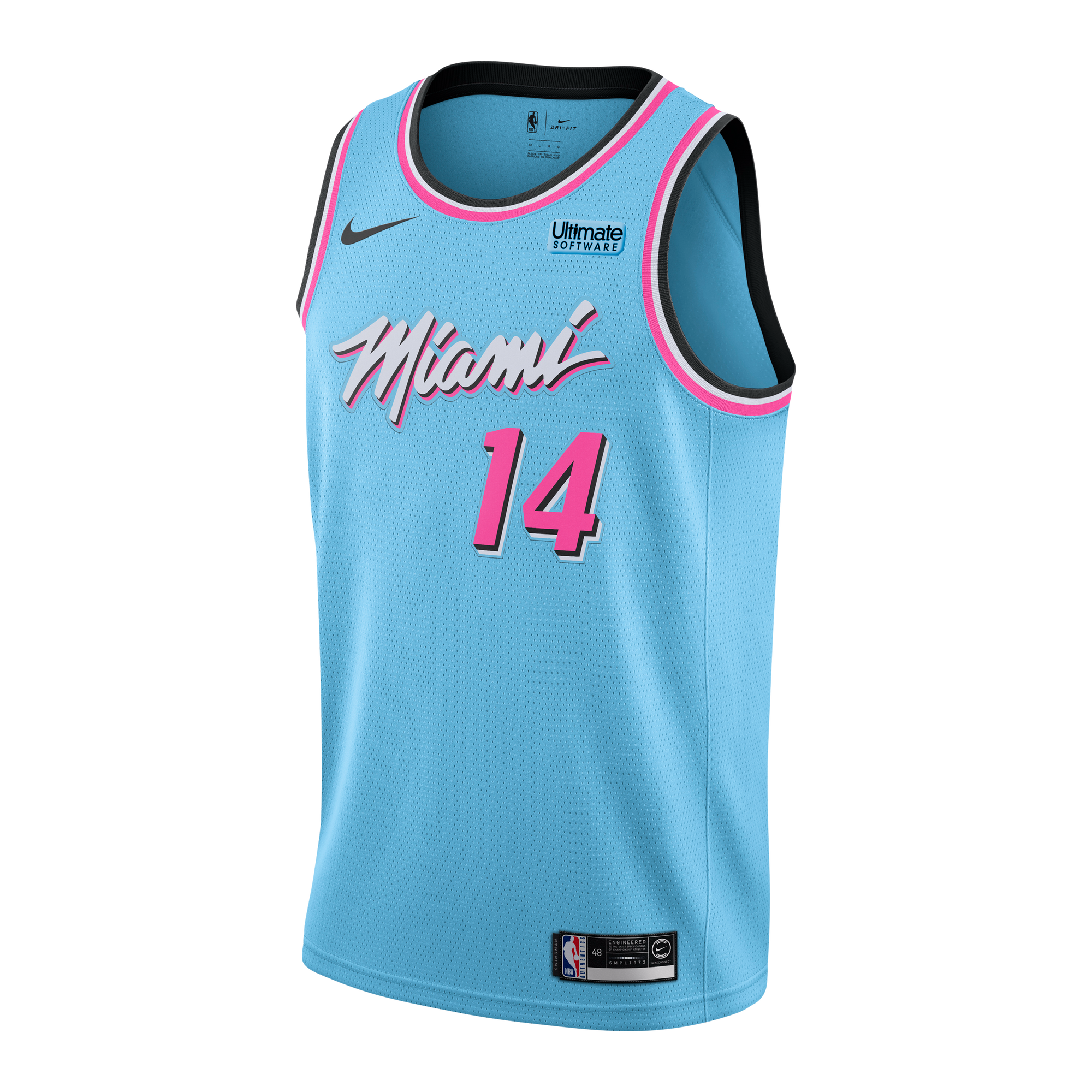 Tyler Herro Nike Miami HEAT ViceWave Swingman Jersey