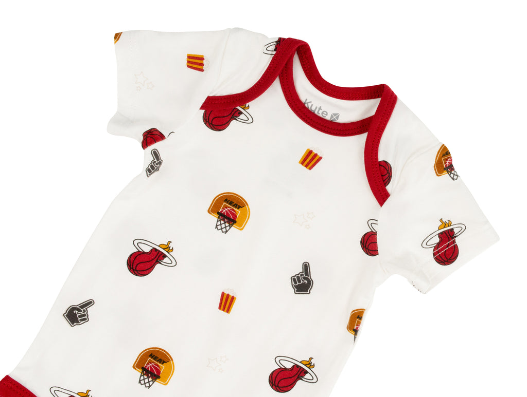 Court Culture x Kyte Baby Cloud Game Day Bodysuit Miami HEAT Store