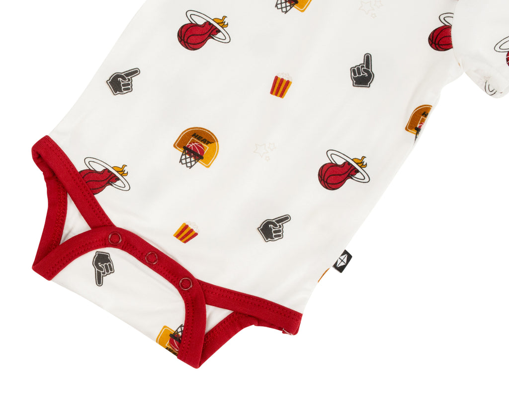 Court Culture x Kyte Baby Cloud Game Day Bodysuit Miami HEAT Store