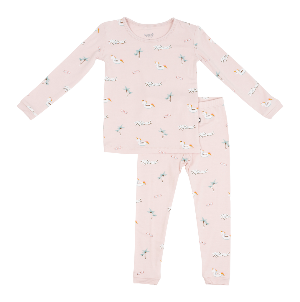 Court Culture x Kyte Baby Beach Blush Toddler PJ Set Toddlers KYTE BABY    - featured image