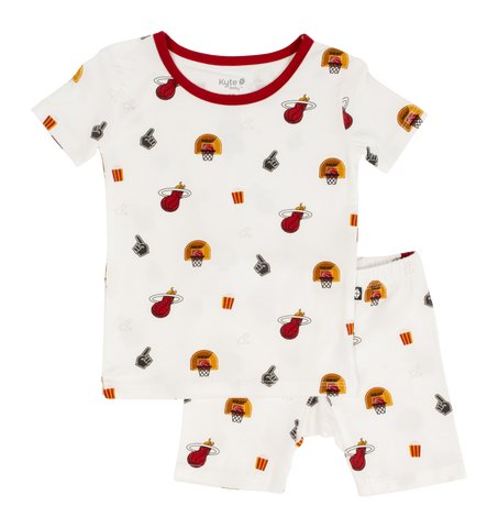 Court Culture x Kyte Baby Game Day Cloud Toddler Short Sleeve PJ Set