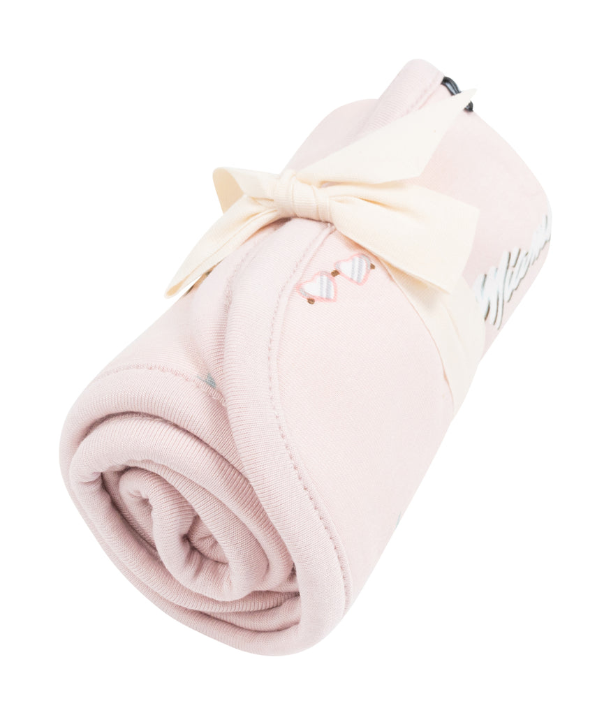 Court Culture x Kyte Baby Beach Blush Burp Cloth Miami HEAT Store