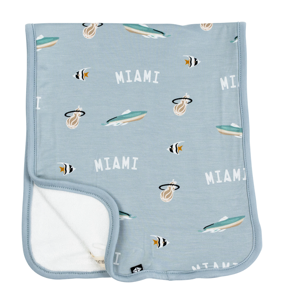 Court Culture x Kyte Baby Nautical Fog Burp Cloth KIDS INFANTS KYTE BABY    - featured image