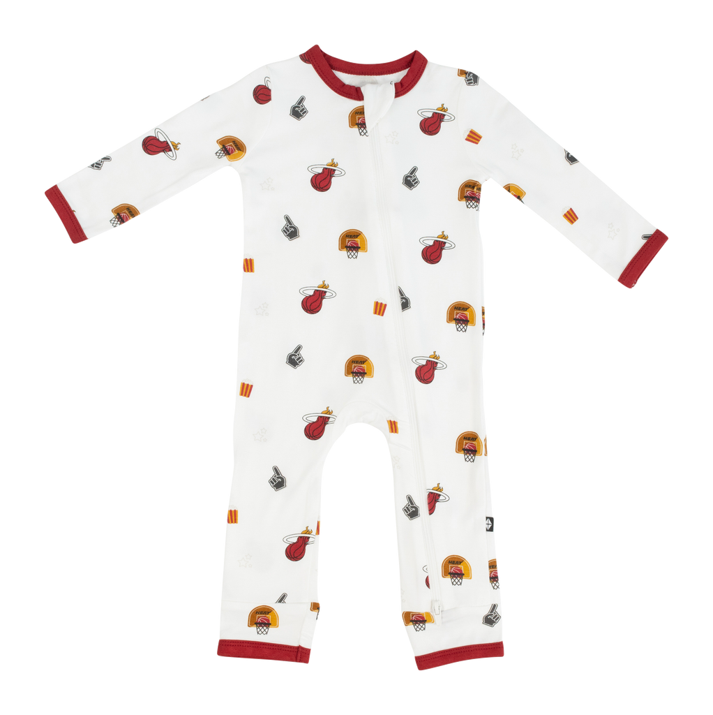 Court Culture x Kyte Baby Cloud Game Day Zippered Romper KIDS INFANTS KYTE BABY    - featured image