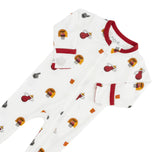 Court Culture x Kyte Baby Game Day Cloud Zippered Footie - 3