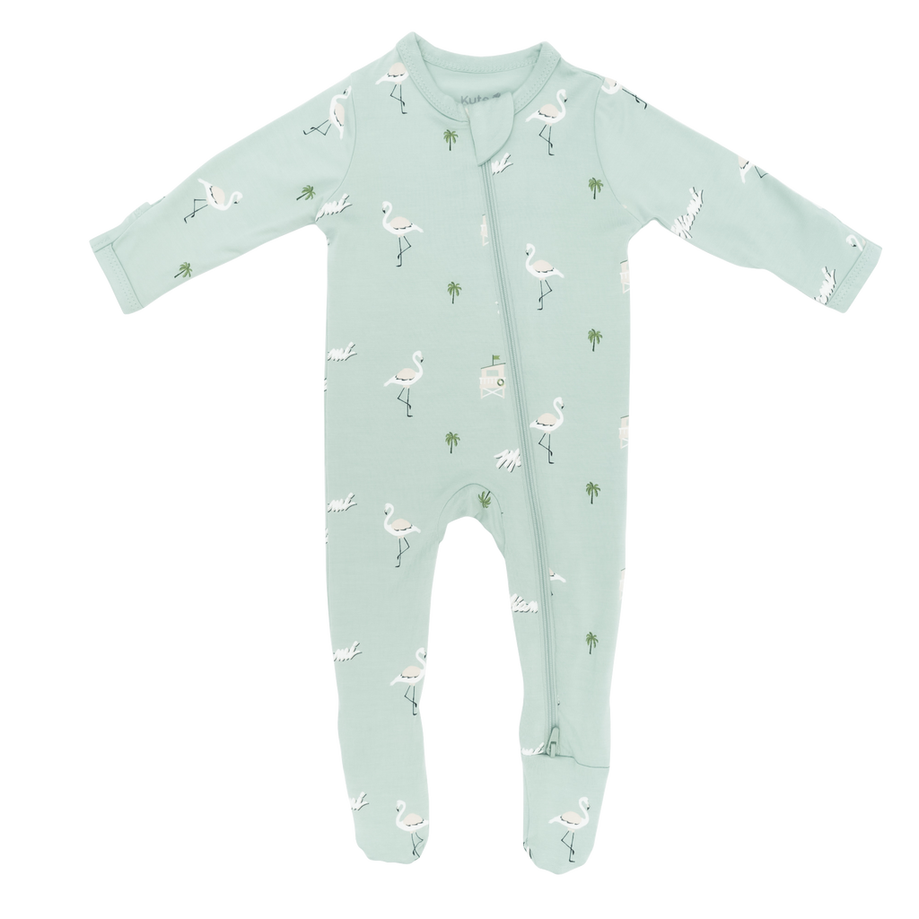 Court Culture x Kyte Baby Miami Zippered Footie KIDS INFANTS KYTE BABY    - featured image