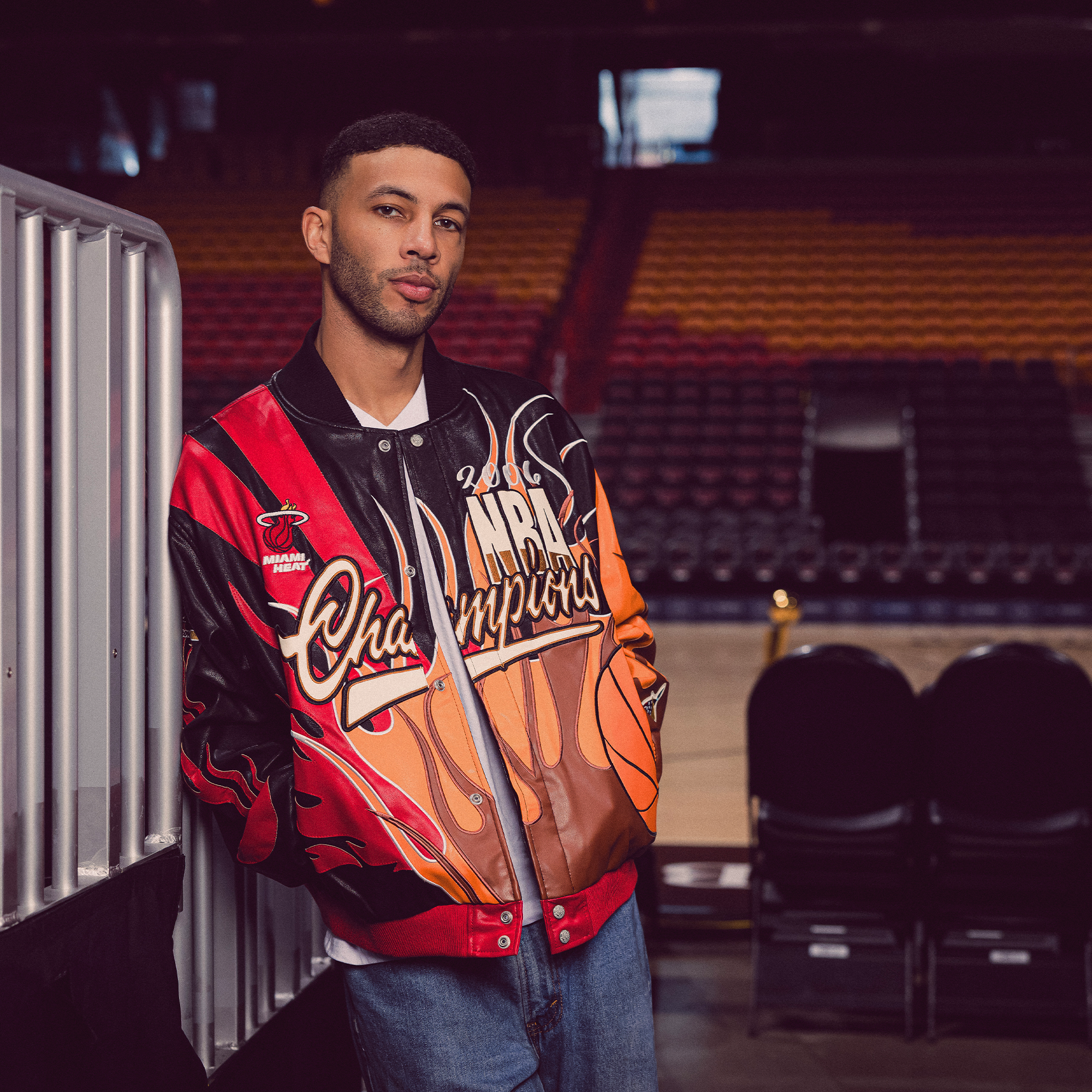 Miami HEAT x Jeff Hamilton 2006 Championship Legacy Jacket |Miami