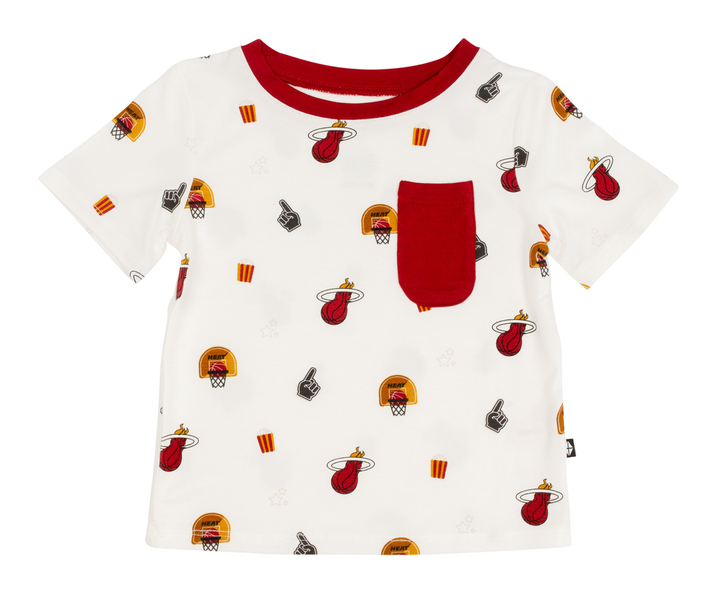 Court Culture x Kyte Baby Cloud Game Day Toddler Crew Neck Tee Miami