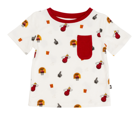 Court Culture x Kyte Baby Cloud Game Day Toddler Crew Neck Tee