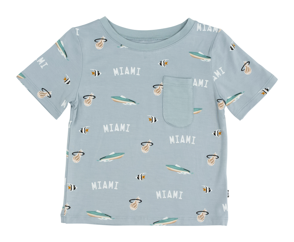 Court Culture x Kyte Baby Nautical Fog Toddler Crew Neck Tee Toddlers KYTE BABY    - featured image
