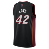 Kevin Love Nike Miami HEAT Icon Black Swingman Jersey - 2