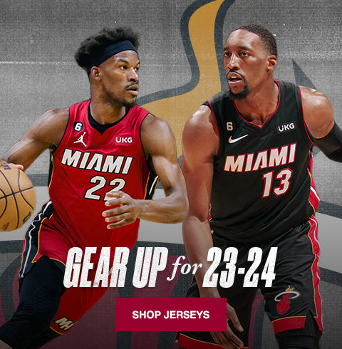 Shop Miami Heat Jersey Yellow with great discounts and prices