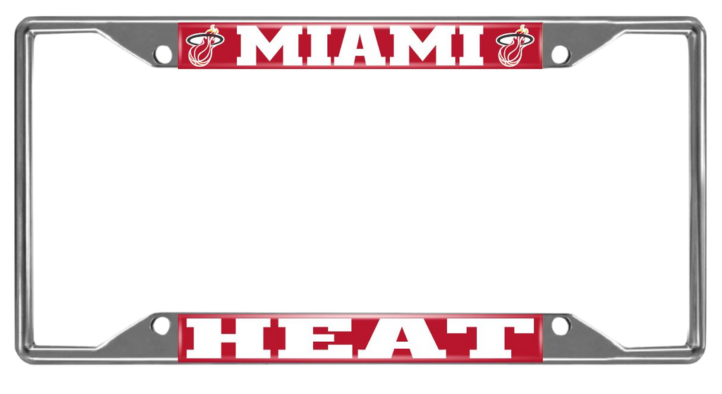 Miami HEAT Hardwood Classic License Plate Frame Miami HEAT Store
