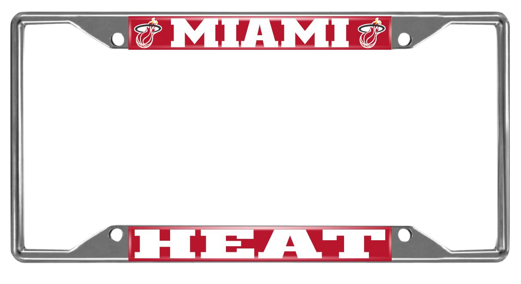 Miami HEAT Hardwood Classic License Plate Frame NOV. MISC.Z FANMATS    - featured image