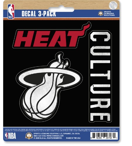 HEAT Culture Decal 3 Pack NOV. MISC.Z FANMATS    - featured image