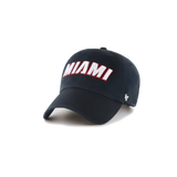 '47 Brand Miami HEAT Script Cleanup Hat - 1