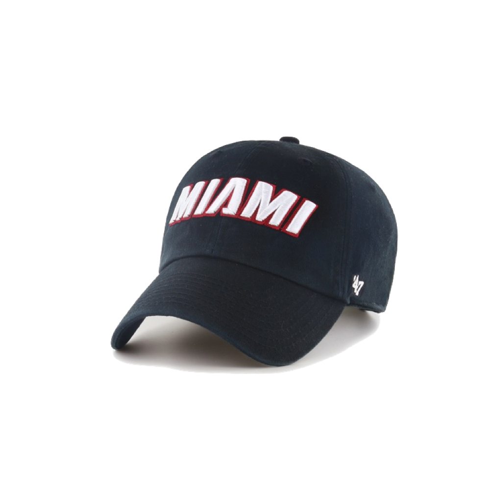 '47 Brand Miami HEAT Script Cleanup Hat UNISEXCAPS TWINS    - featured image