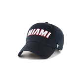 '47 Brand Miami HEAT Script Cleanup Hat - 1